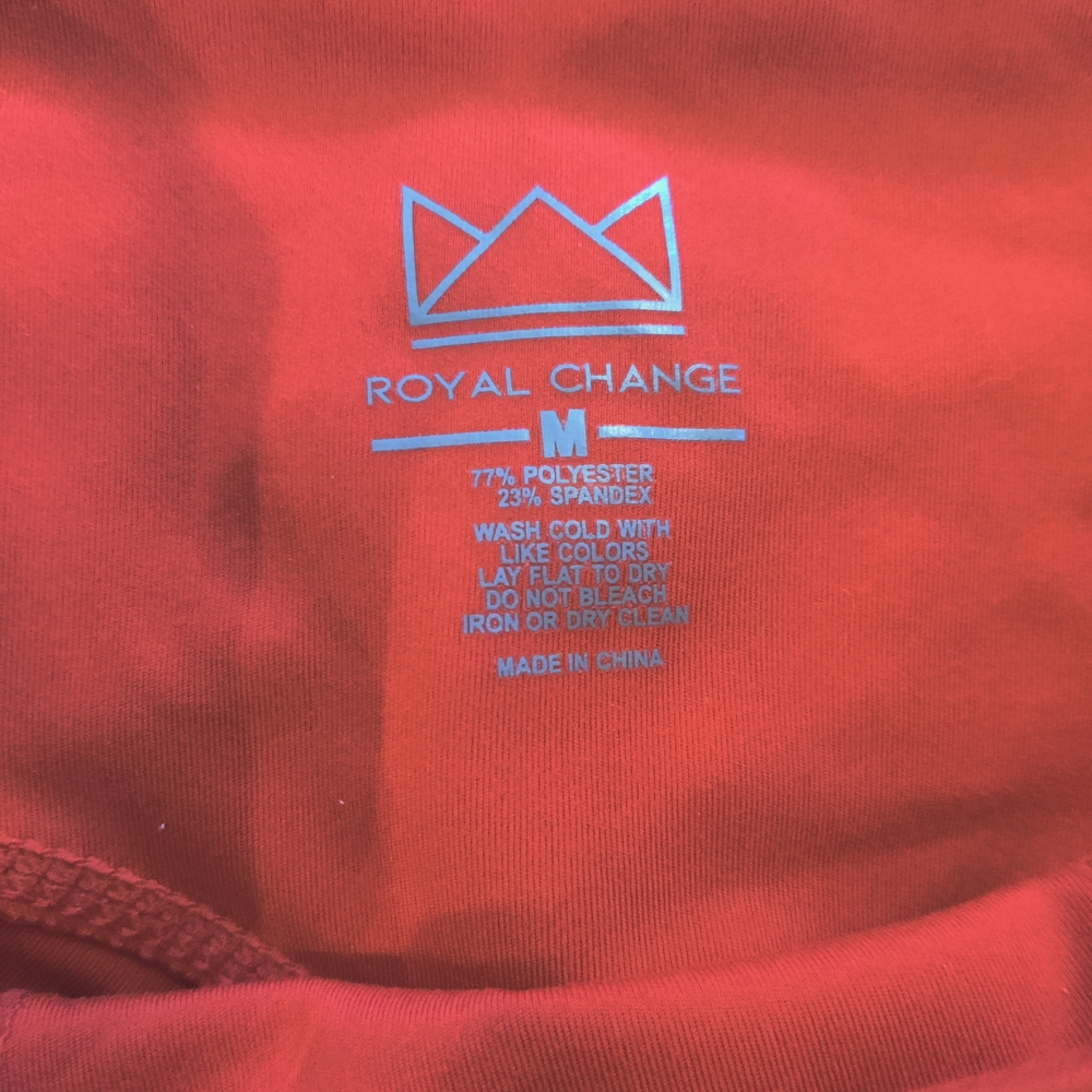 Sydney Cummings Royal Change High-Waisted Red Leggings